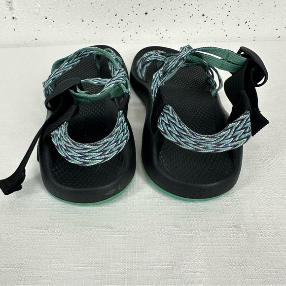 Chaco Women's size 7 ZX2 Yampa Dagger Green Blue Black Sandals - Picture 7 of 15